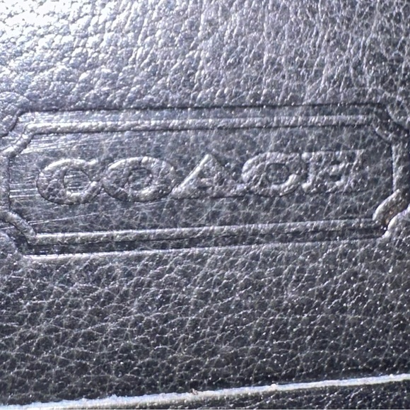 Vintage Coach Black Leather Men's Wallet - Picture 7 of 9